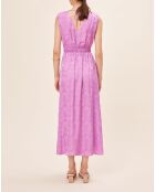 Cyrus malvenfarbenes Kleid