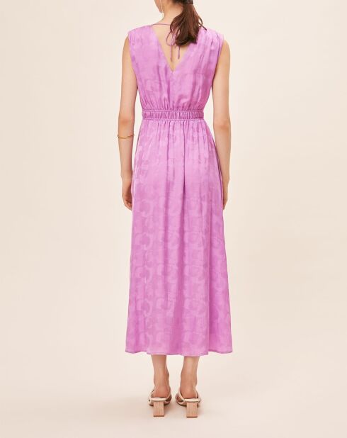 Cyrus malvenfarbenes Kleid