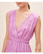 Cyrus malvenfarbenes Kleid