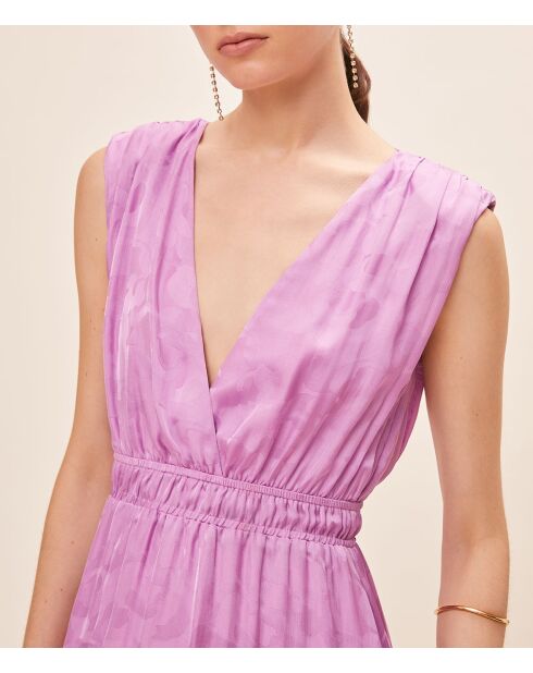 Cyrus malvenfarbenes Kleid