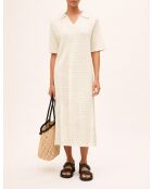 Cremefarbenes Kleid Celma