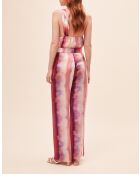 Lamour fuchsia blouse