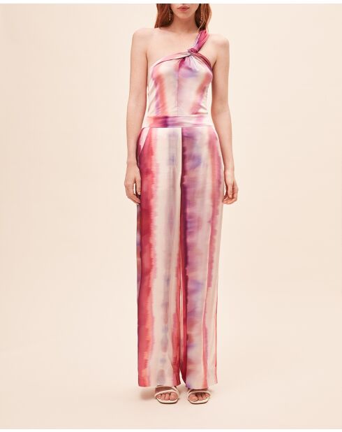 Fuchsiafarbene Bluse Lamour