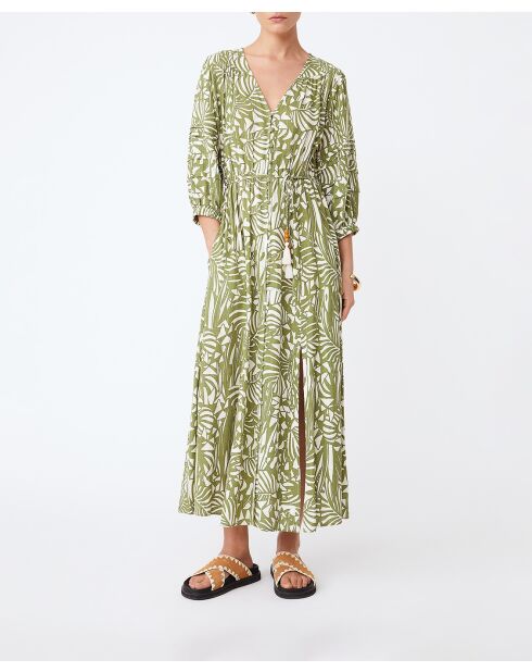 Robe Chafia kaki