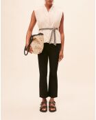 Giacca senza maniche Elvis crema