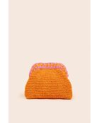 Sac en Raphia Akiless orange
