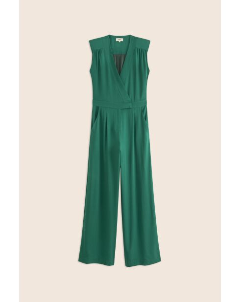 Groene jumpsuit Tori