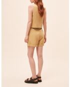 Pantaloncini bianchi olive