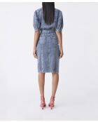 Abito Clover in jeans blu