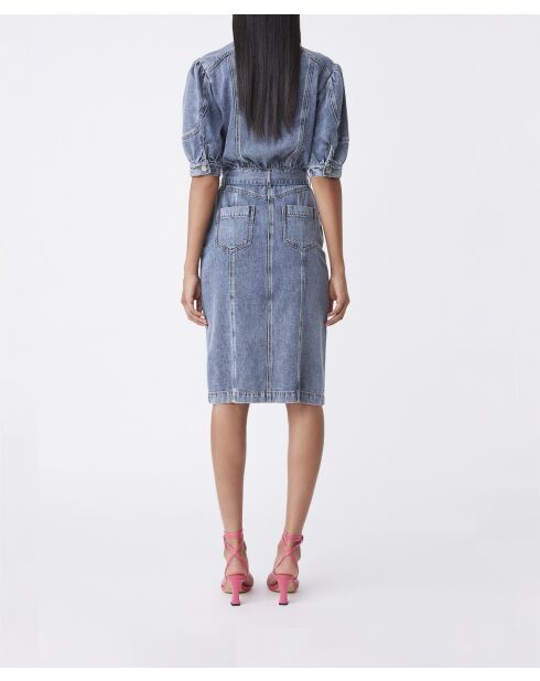 Abito Clover in jeans blu