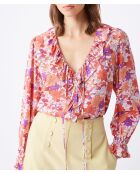 Blouse Livia tomette