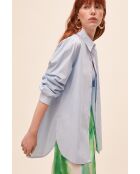 Hemelsblauw hemd Louise