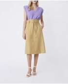 Camelkleurige rok van Faust