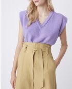 Camelkleurige rok van Faust