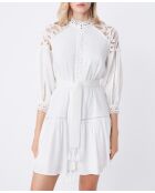 Gebroken witte Chama-jurk