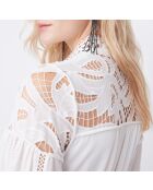 Gebroken witte Chama-jurk