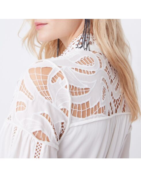 Gebroken witte Chama-jurk