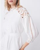 Gebroken witte Chama-jurk