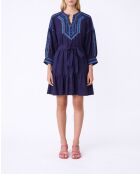 Chanez mitternachtsblaues Kleid