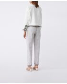 Chaqueta Daisy blanquecina