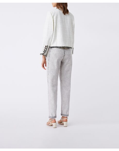 Chaqueta Daisy blanquecina