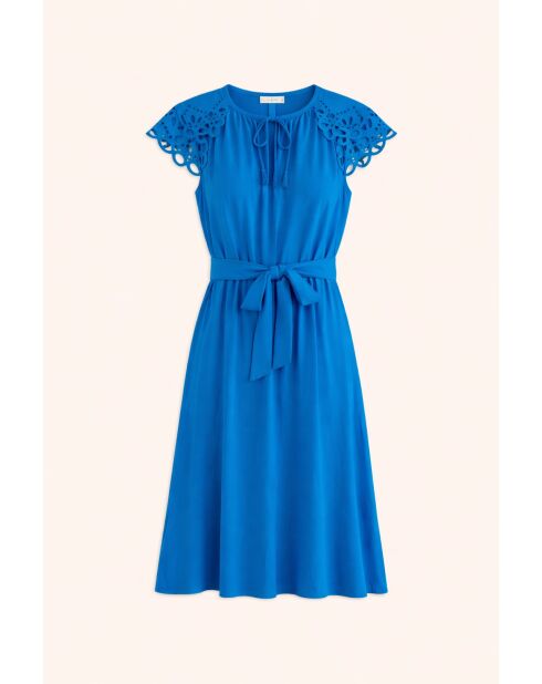 Blauwe jurk van Celest