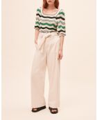 Jeans Roxy blanc cassé