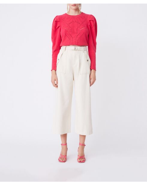 Jeans Remi blanc cassé