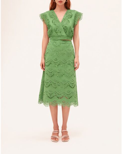 Jupe Fancy verte