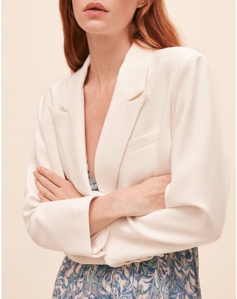 Chaqueta Djack blanquecina