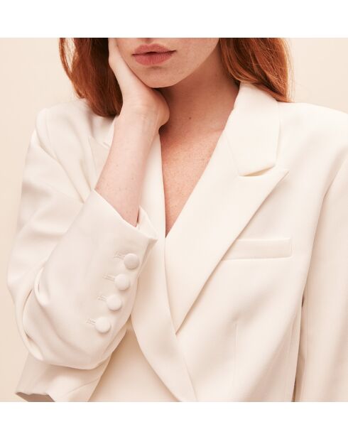 Chaqueta Djack blanquecina