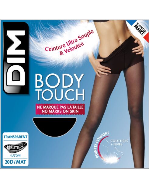 3 Collants Body Touch Voile noirs