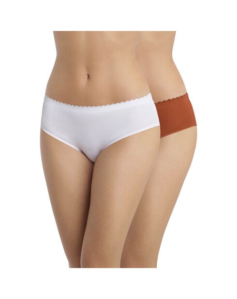 2 veelkleurige Body Touch Easy slipjes