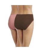 2 veelkleurige Body Touch Easy slipjes