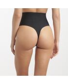 Unsichtbarer schwarzer Tanga