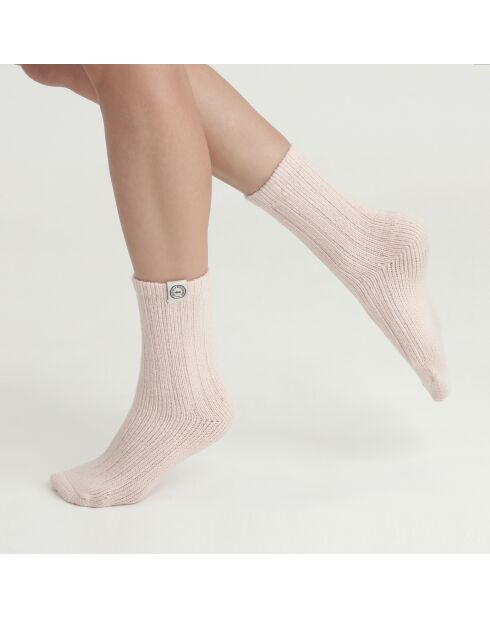 Chaussettes Collaboration Inès De La Fressange roses