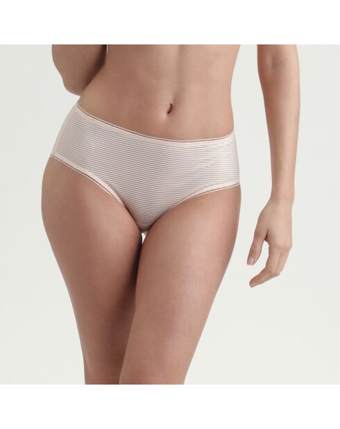 Inès De La Fressange roze samenwerkingsbroekje