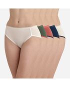 5 pantaloncini multicolori in collaborazione con Inès De La Fressange