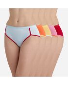 5 pantaloncini multicolori in collaborazione con Inès De La Fressange