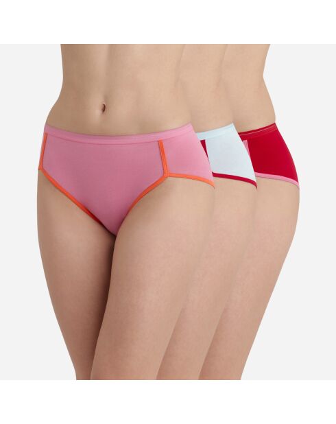 3 pantaloncini multicolori in collaborazione con Inès De La Fressange