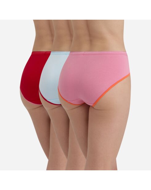 3 pantaloncini multicolori in collaborazione con Inès De La Fressange