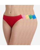 5 veelkleurige samenwerkingsslipjes van Inès De La Fressange