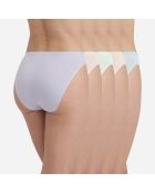 5 veelkleurige samenwerkingsslipjes van Inès De La Fressange