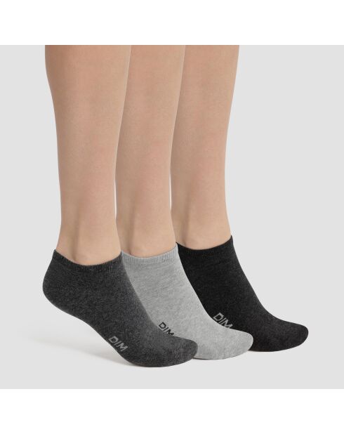 3 Paires de Chaussettes Coton Nice Price multicolores