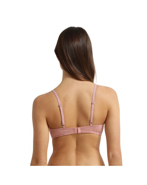 Rosafarbener Cosy Time Triangel-BH