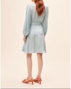 Himmelblaues Camela-Kleid