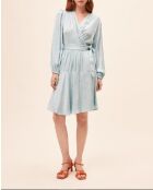 Himmelblaues Camela-Kleid