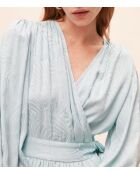 Himmelblaues Camela-Kleid