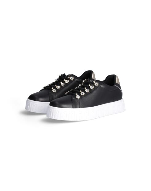 Baskets en Cuir Lovely Noires