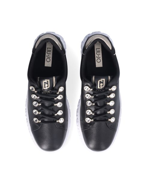 Baskets en Cuir Lovely Noires